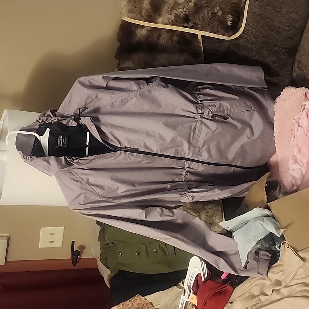 Purple rain jacket